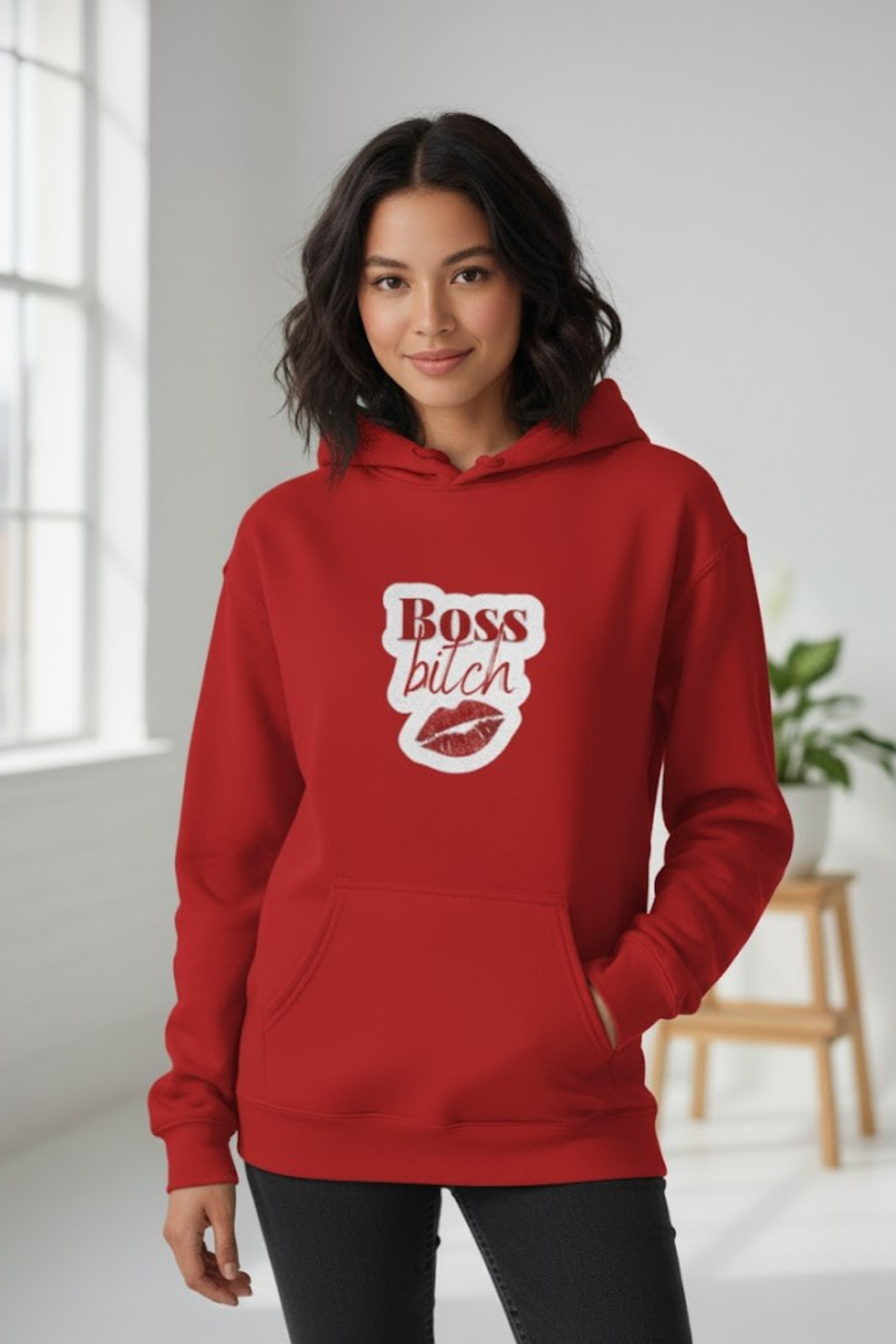 Boss Bitch & Baddie/Saddie Statement Hoodie