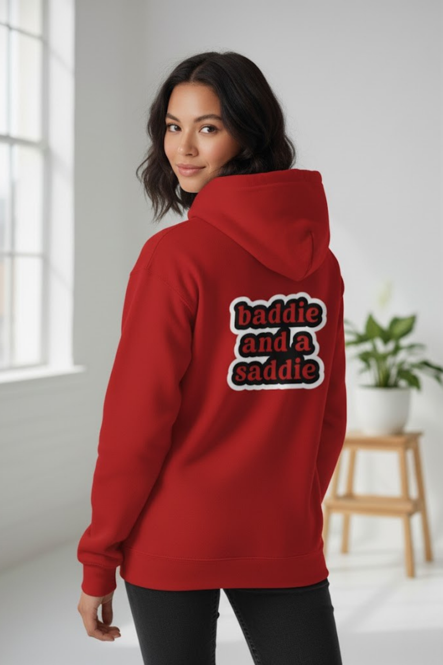 Boss Bitch & Baddie/Saddie Statement Hoodie