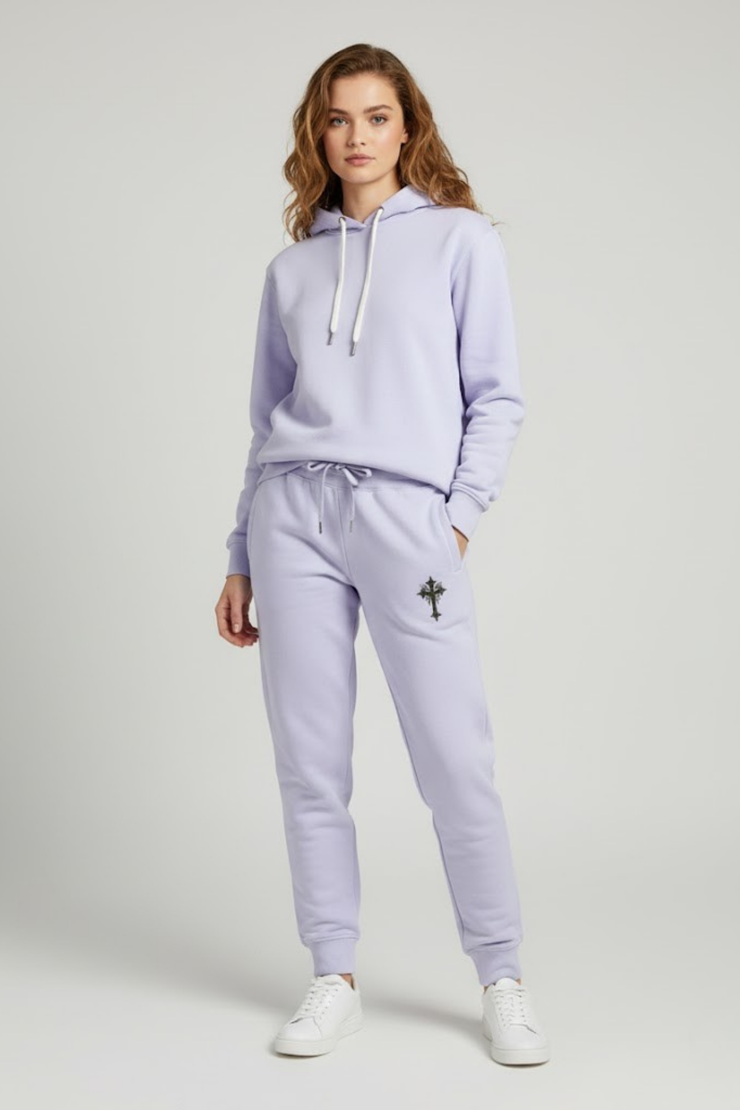 The Relic Joggers | Signature Ornate Cross Detail