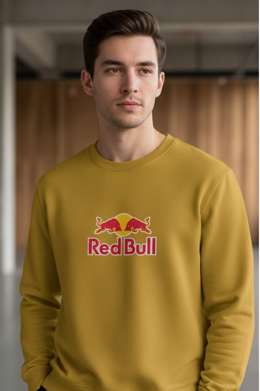 Red Bull Iconic Slogan Crewneck Sweatshirt