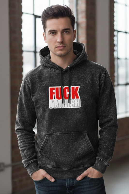 The "Paranormal Activity" Acid Wash Hoodie