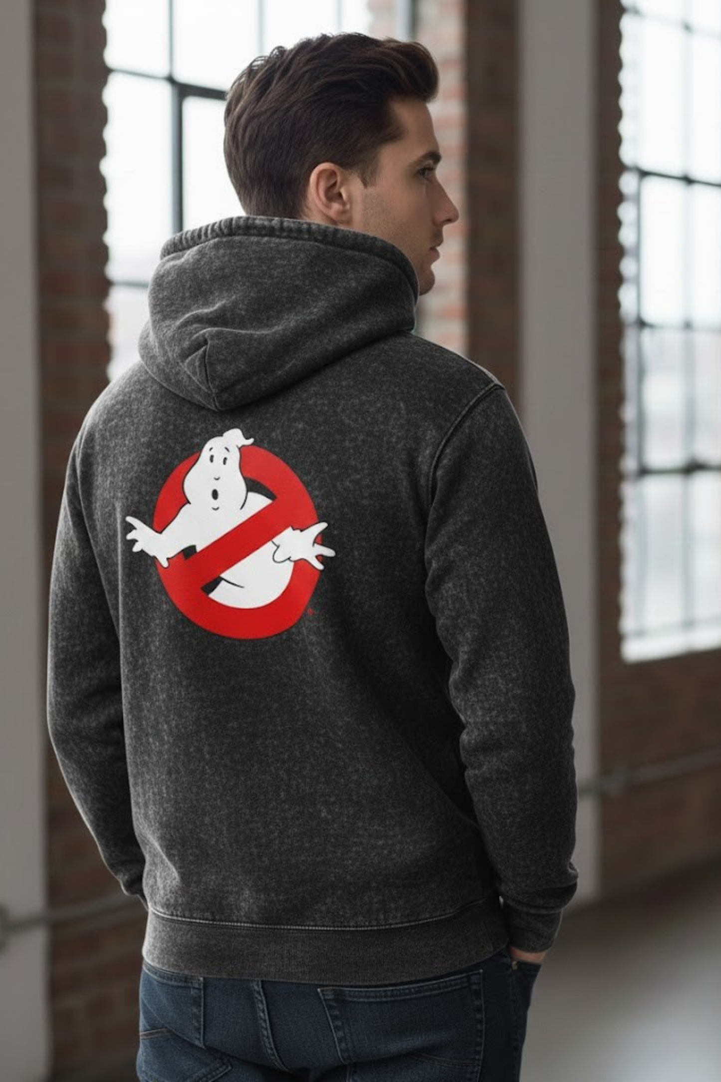 The "Paranormal Activity" Acid Wash Hoodie