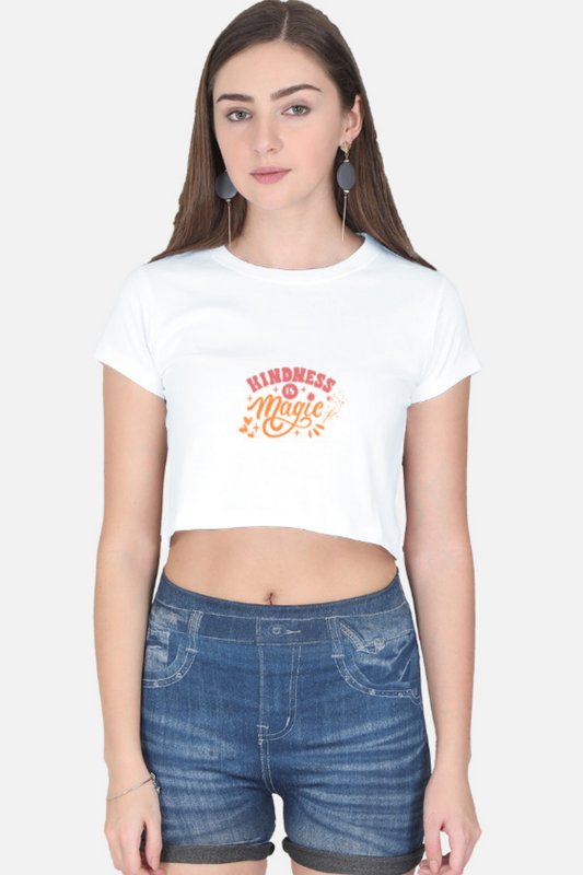 Kindness Crop Tee