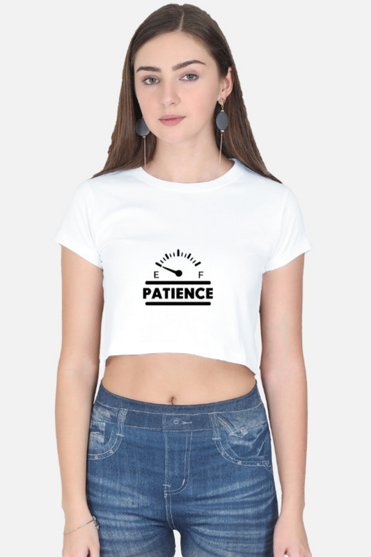 Low on Patience Crop Top