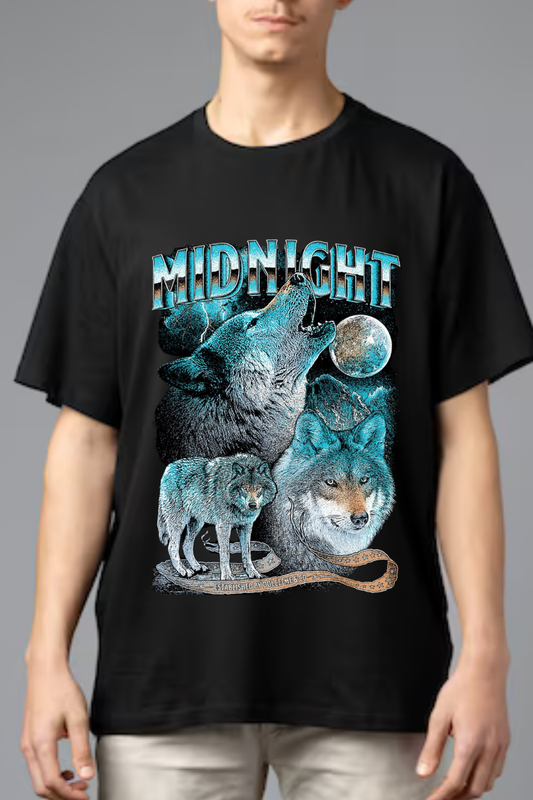 Midnight Wolf Pack Graphic Tee