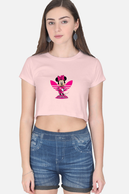 Minnie Vibes Crop Tee