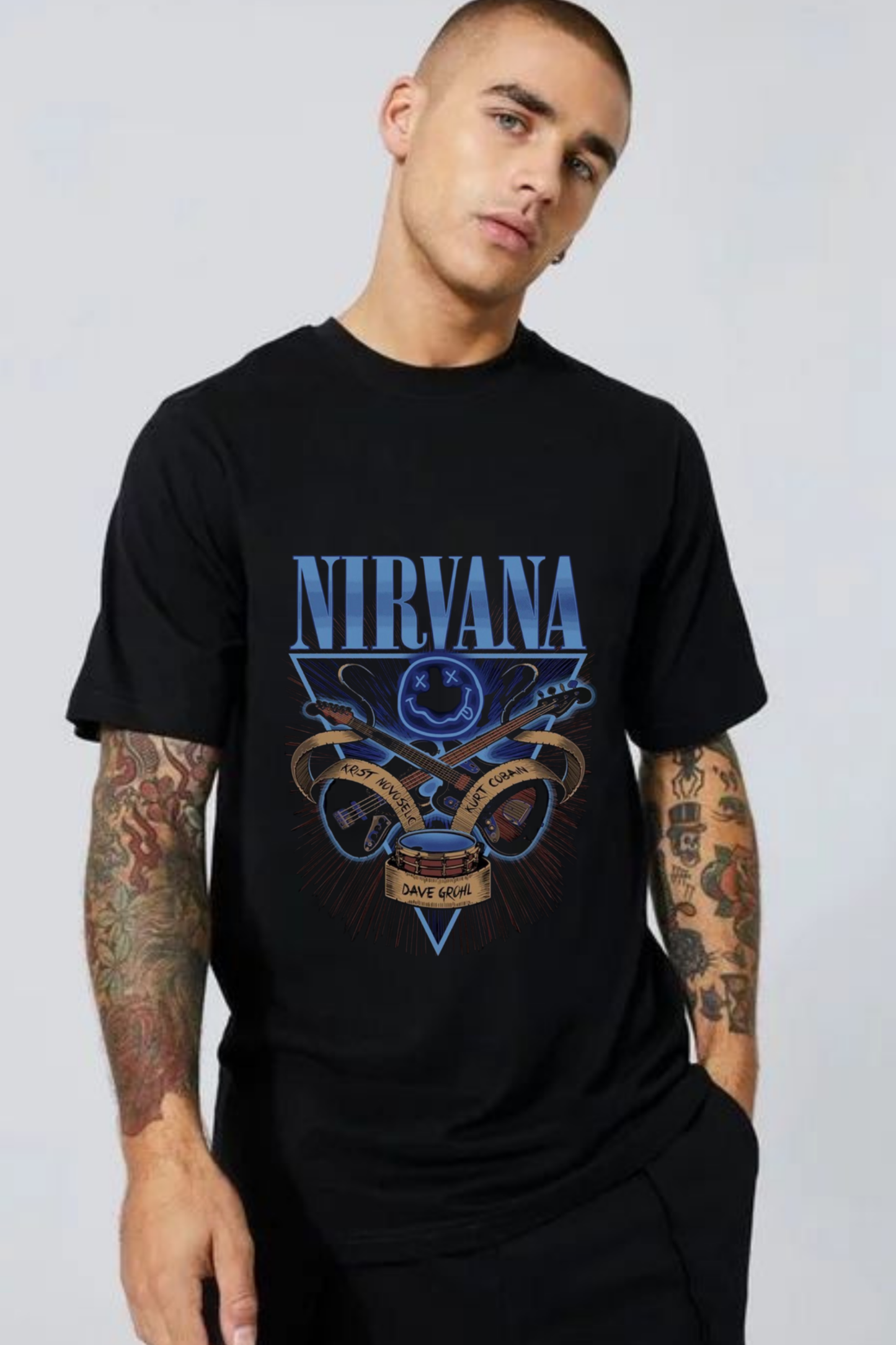 Nirvana Legacy Tribute Tee – Grunge Icons Forever