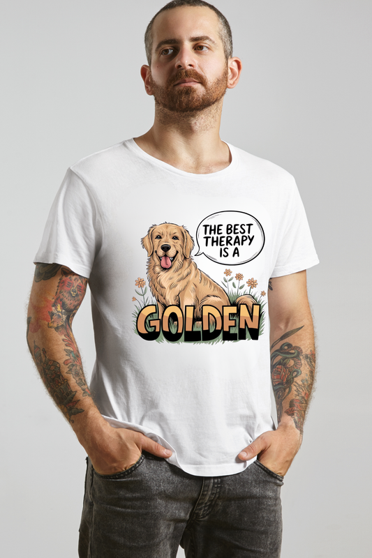Golden Therapy" Graphic Tee