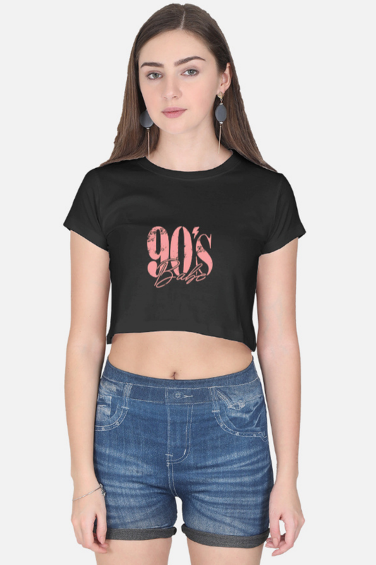 90s Baby Cropped Graphic Tee