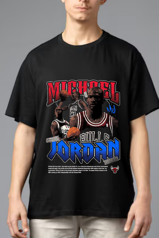 Alaseee x MJ Legacy Oversized Tee – Michael Jordan Edition