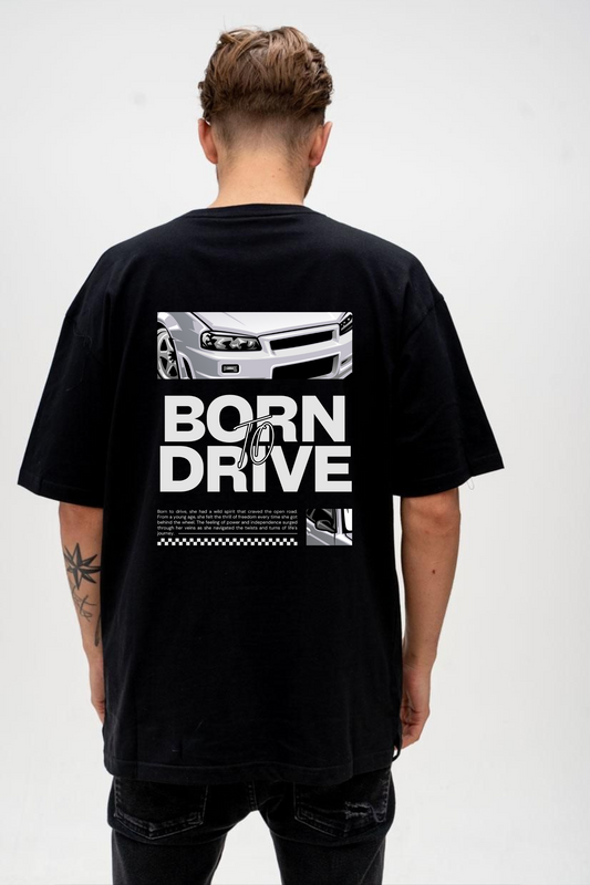 BORN TO DRIVE Turbo Tee