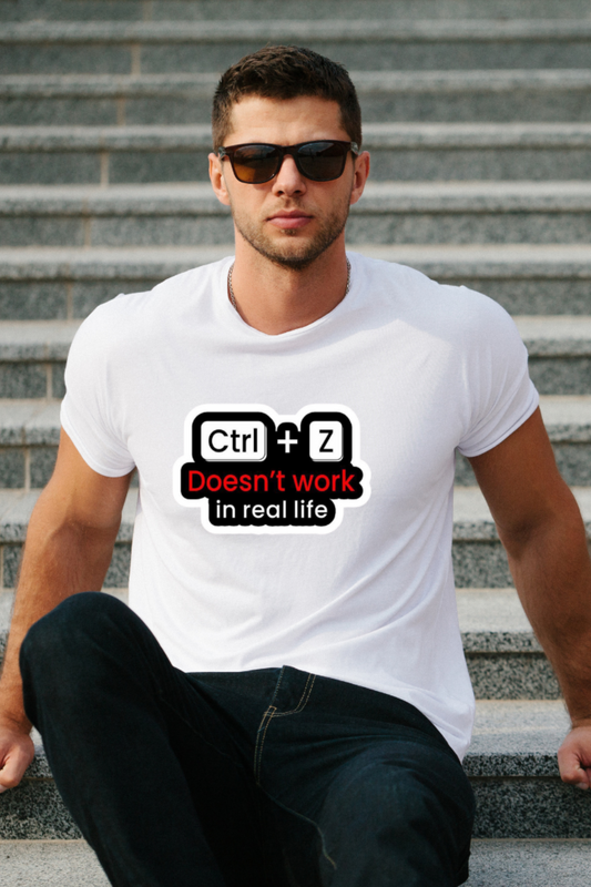 Ctrl + Z Doesn’t Work in Real Life Tee