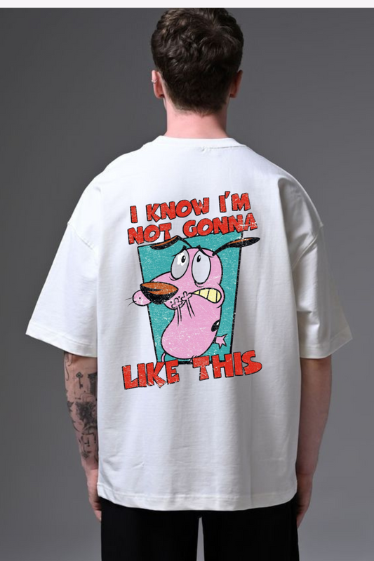 Courage the Cowardly Dog Oversized Tee