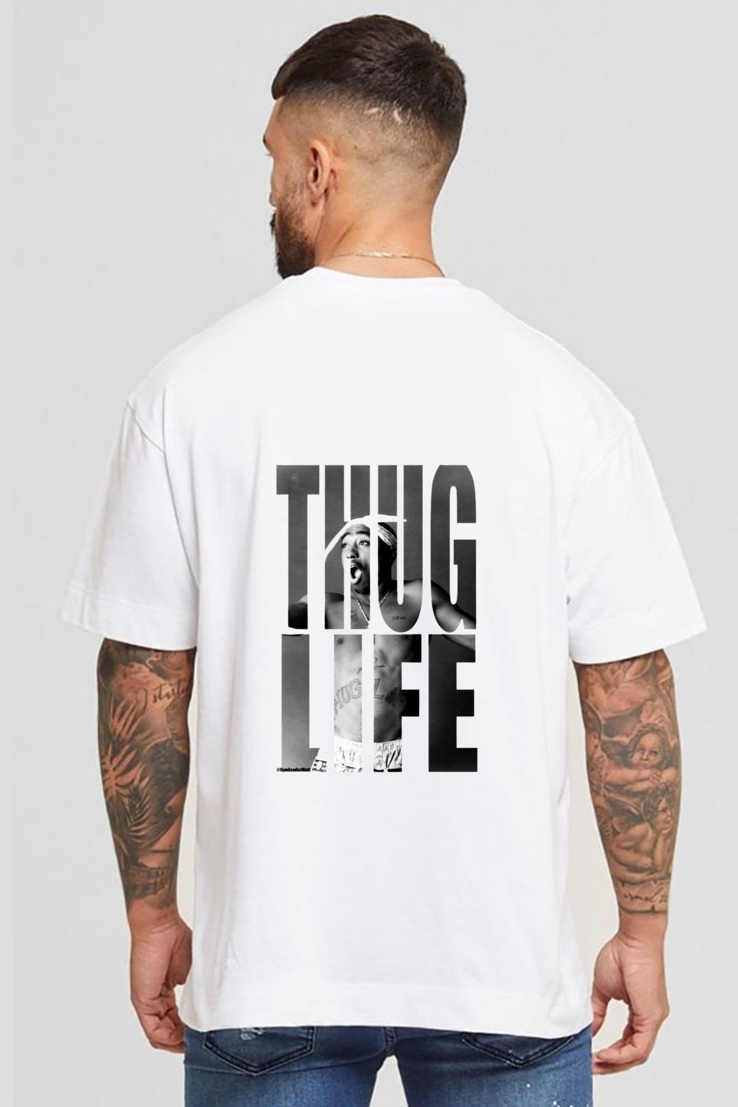 Thug Life Graphic Tee – Tupac Tribute Edition