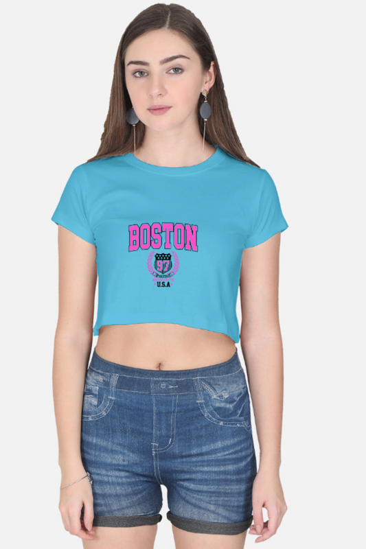 Boston 97 Athletics Crop Tee