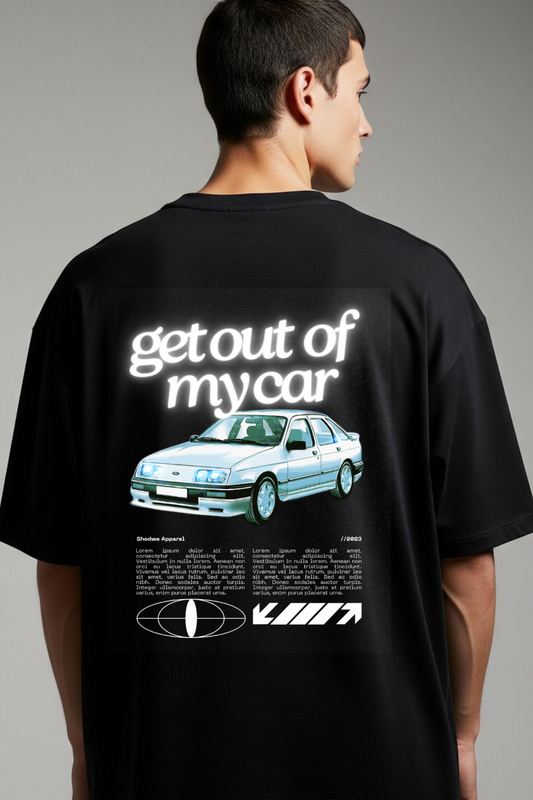 Get Out My Car Tee – Retro Rager Edition