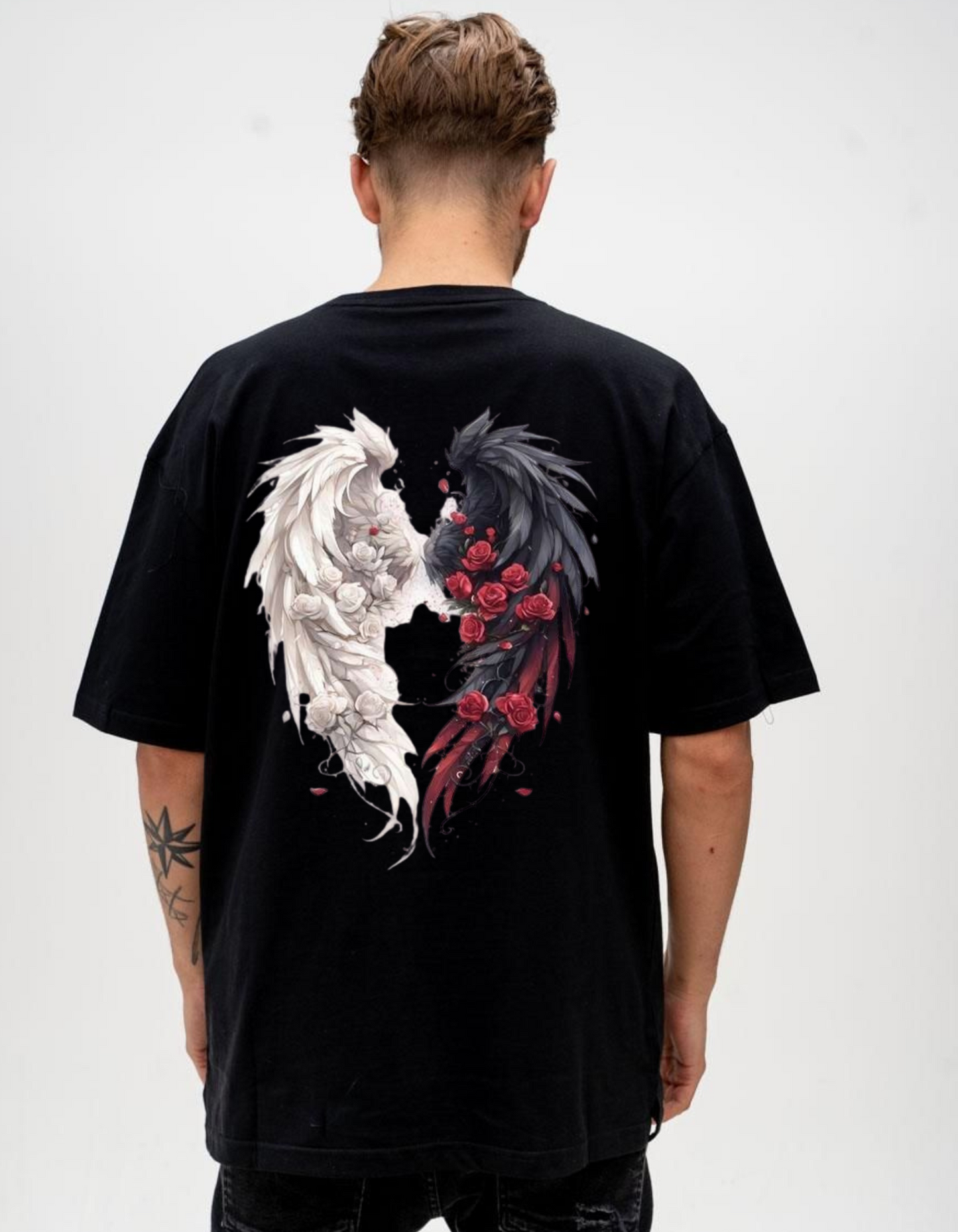 Eclipse of Light Oversized Graphic Tee