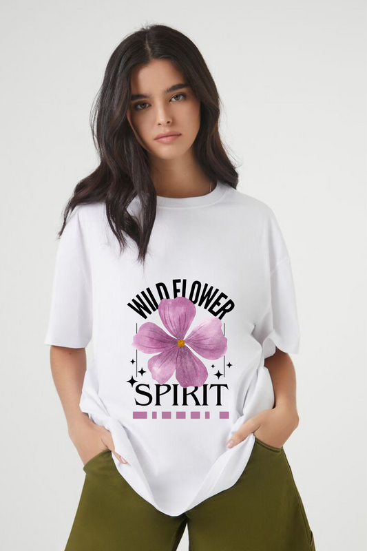 Wildflower Spirit Oversized Tee