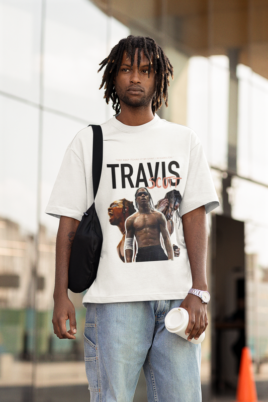 Travis Energy Oversized Graphic Tee