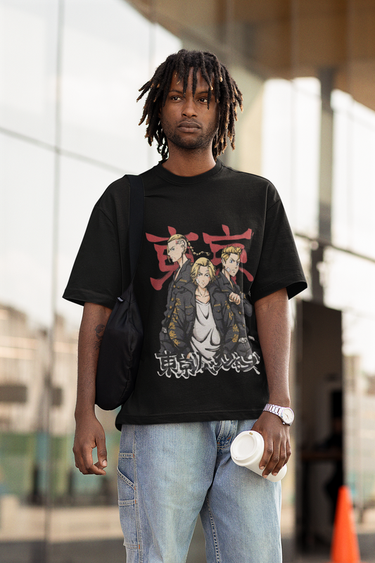 Tokyo Gang Trio Anime Tee