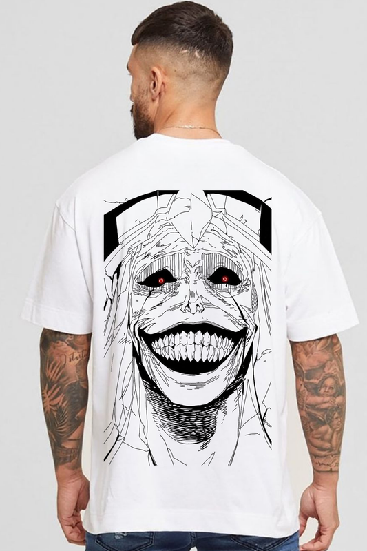 Smiling Madness Oversized Manga Tee