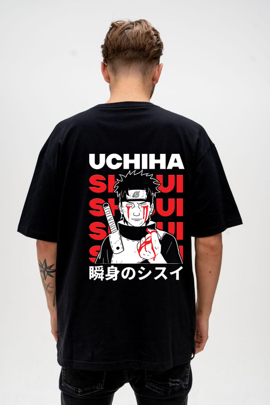 Shisui the Teleporter Uchiha Oversized Graphic Tee
