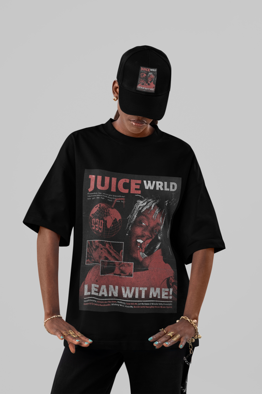Juice WRLD Lean Wit Me Oversized Tee