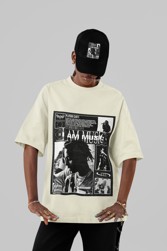 Playboi Carti I Am Music Oversized Tee