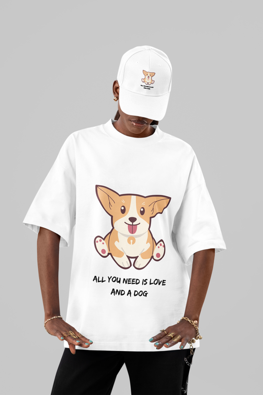 All You Need Is Love and a Dog” Corgi Tee