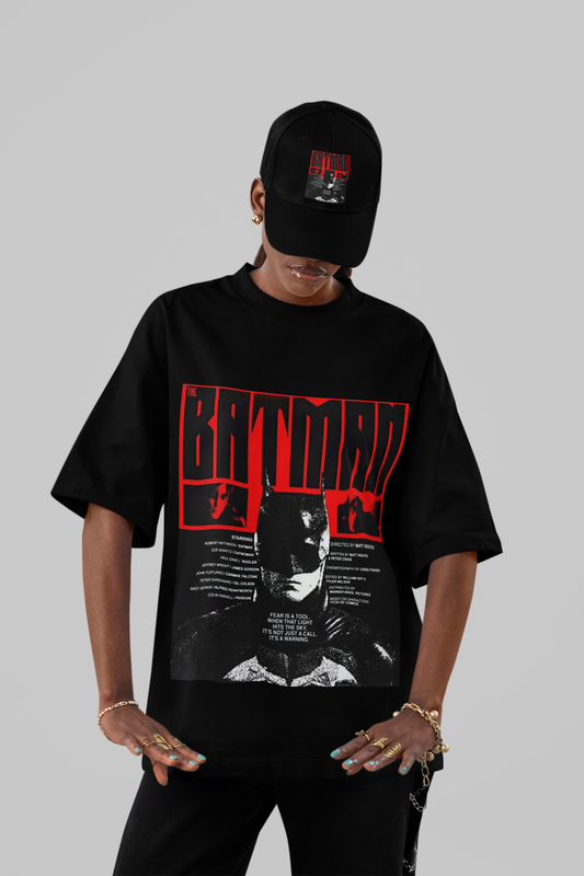 The Batman" Oversized Graphic T-Shirt – Limited Edition