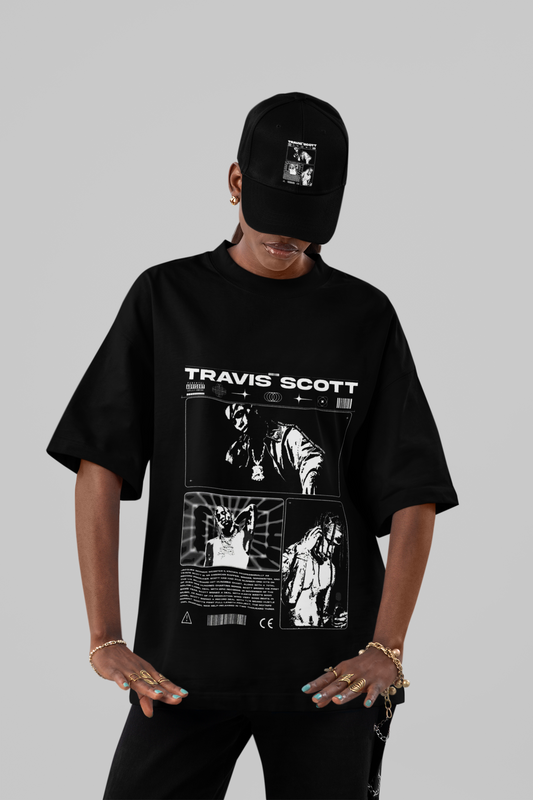 Travis Scott Graphic Oversized Tee