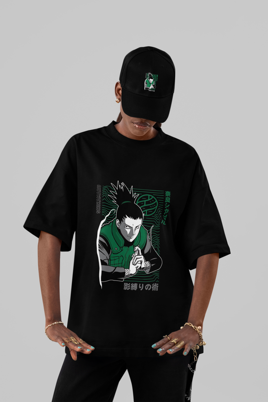 Shikamaru Shadow Jutsu Oversized Tee