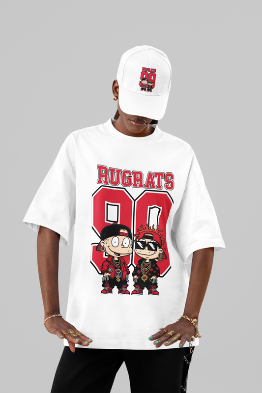 90s Rugrats Street Style Oversized T-Shirt