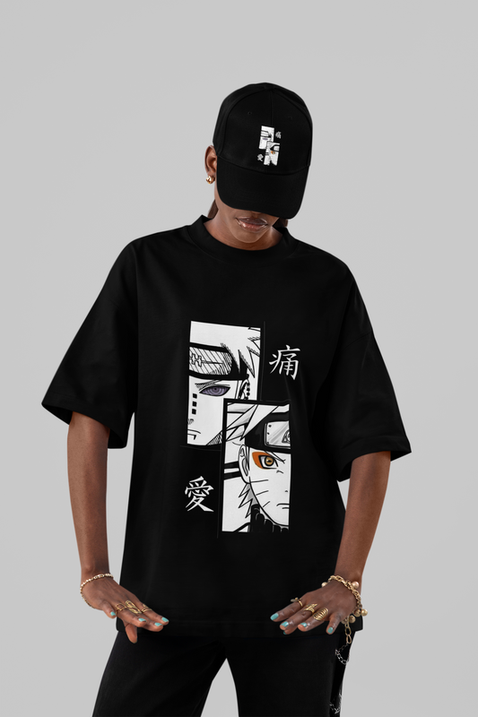 Naruto vs. Pain “Pain & Love” Oversized Tee