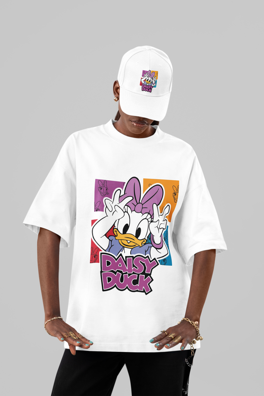 Retro Daisy Duck Oversized Tee