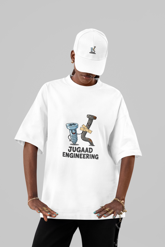 Jugaad Engineering Cartoon Tee