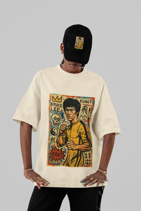 Bruce Lee ‘Kung Fu Flow’ Vintage Art Tee