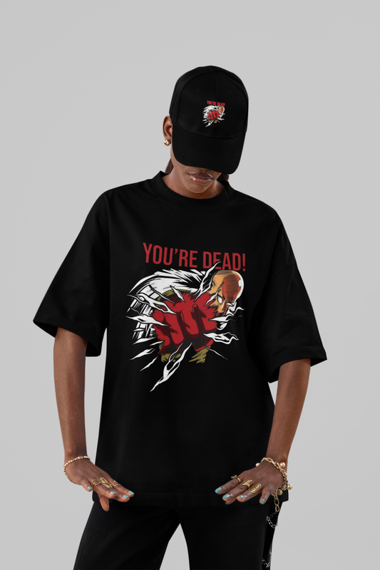"You're Dead!" Punch Tee – One Hit KO Edition