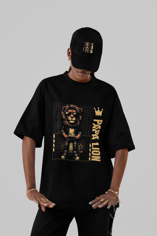 Passion Lion" Graphic Tee – Unleash the King Within