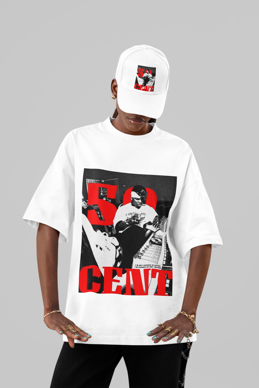 Vintage 50 Cent Studio Session Graphic Tee