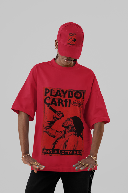 Playboi Carti “Whole Lotta Red” Oversized T-Shirt