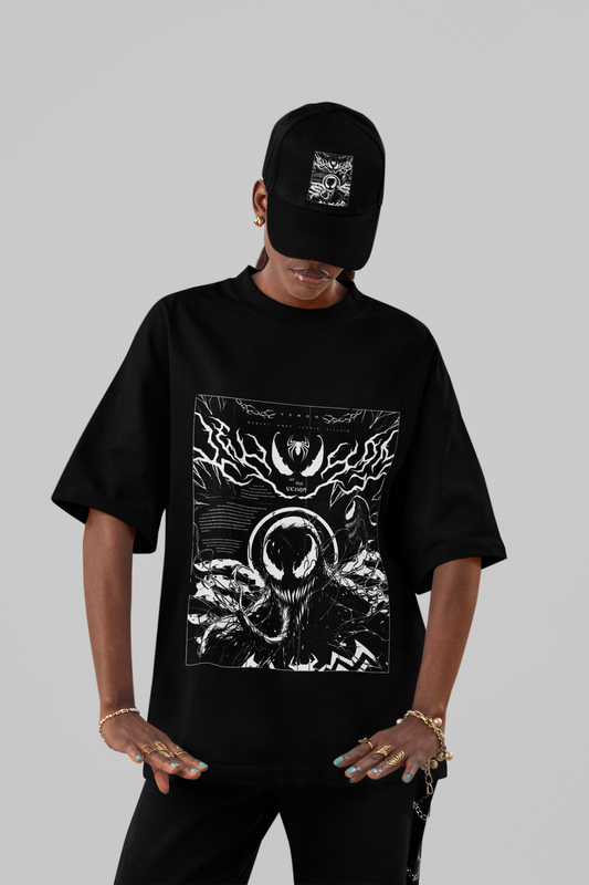 Venom “Symbiote Surge” Oversized Graphic Tee