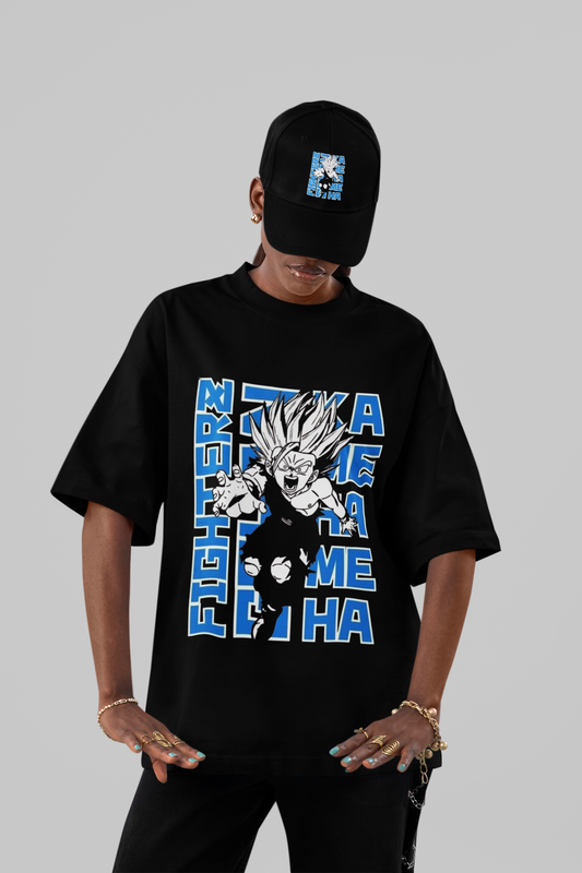 “KAMEHAMEHA FIGHTER” Oversized Tee