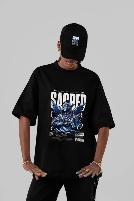 SACRED CODE” Oversized Tee