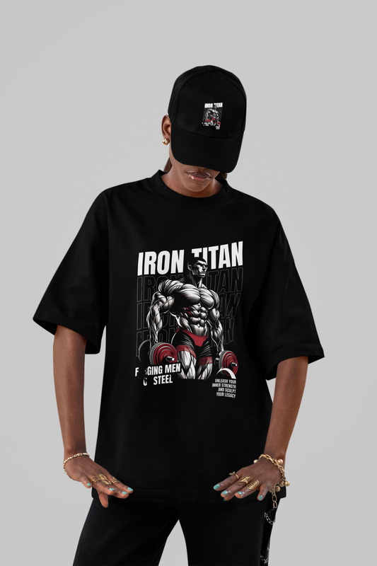 IRON TITAN – FORGING MEN OF STEEL” Tee