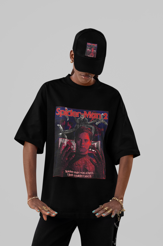Spider-Man 2: Retro Hero Oversized Tee