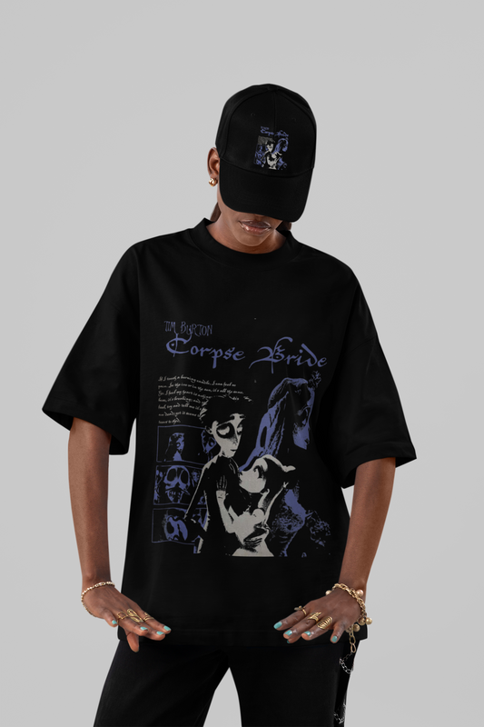 Corpse Bride Oversized Graphic Tee