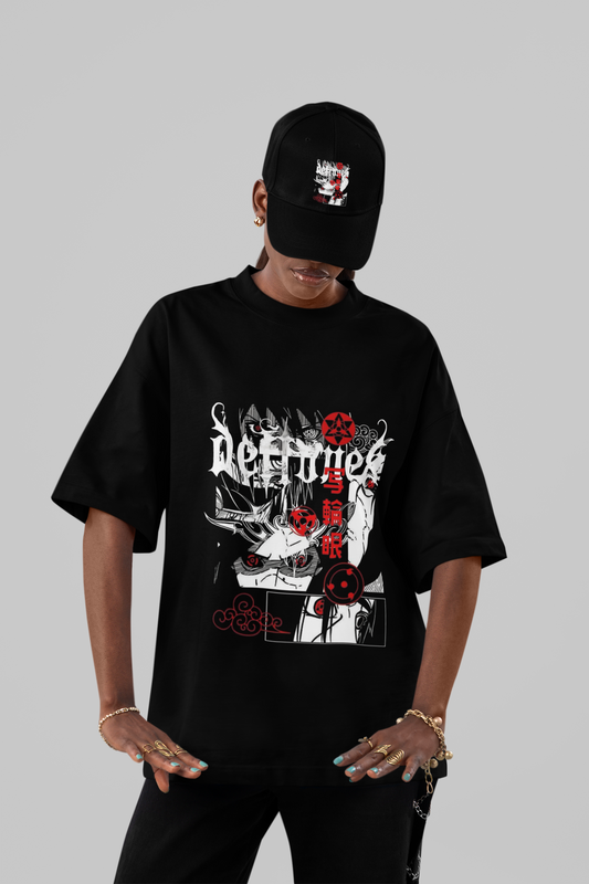 "Dethroned Vision" Oversized Graphic Tee