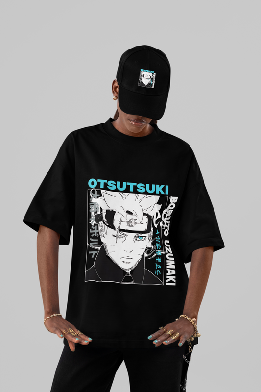 OTSUTSUKI Oversized Tee – Boruto Uzumaki Edition