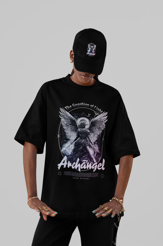 PRESTIGE ASCENT" Oversized Tee – Angel Breakthrough Edition